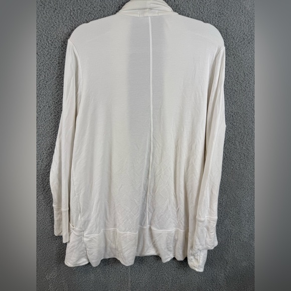Athleta Cream Open Front Cardigan - Picture 2 of 7